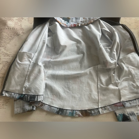 Art Simply by Dolcezza "Kamiros" Jacket Size Medium Art to Wear - Picture 8 of 12